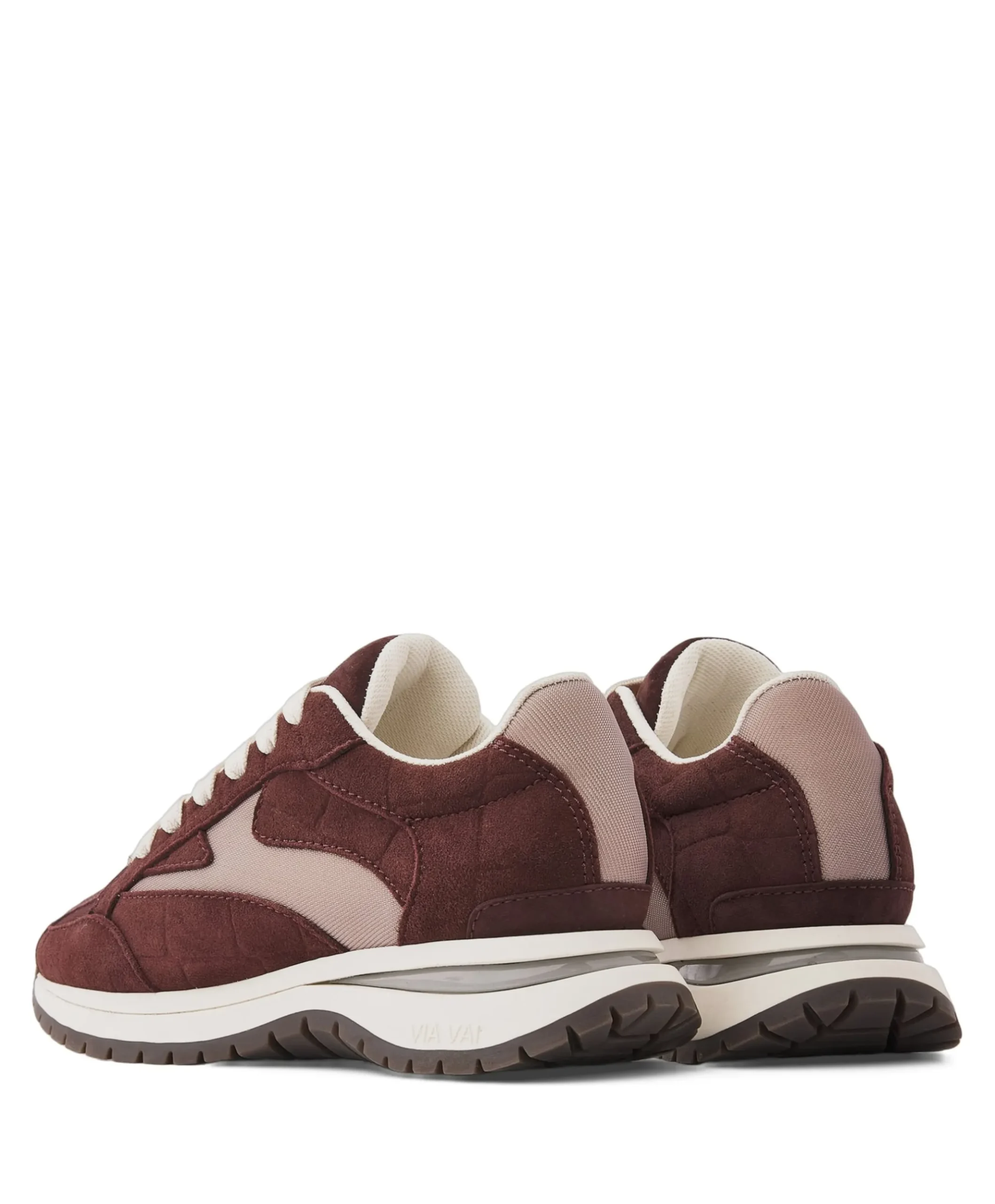 Usher Riggs dames sneakers bordeaux