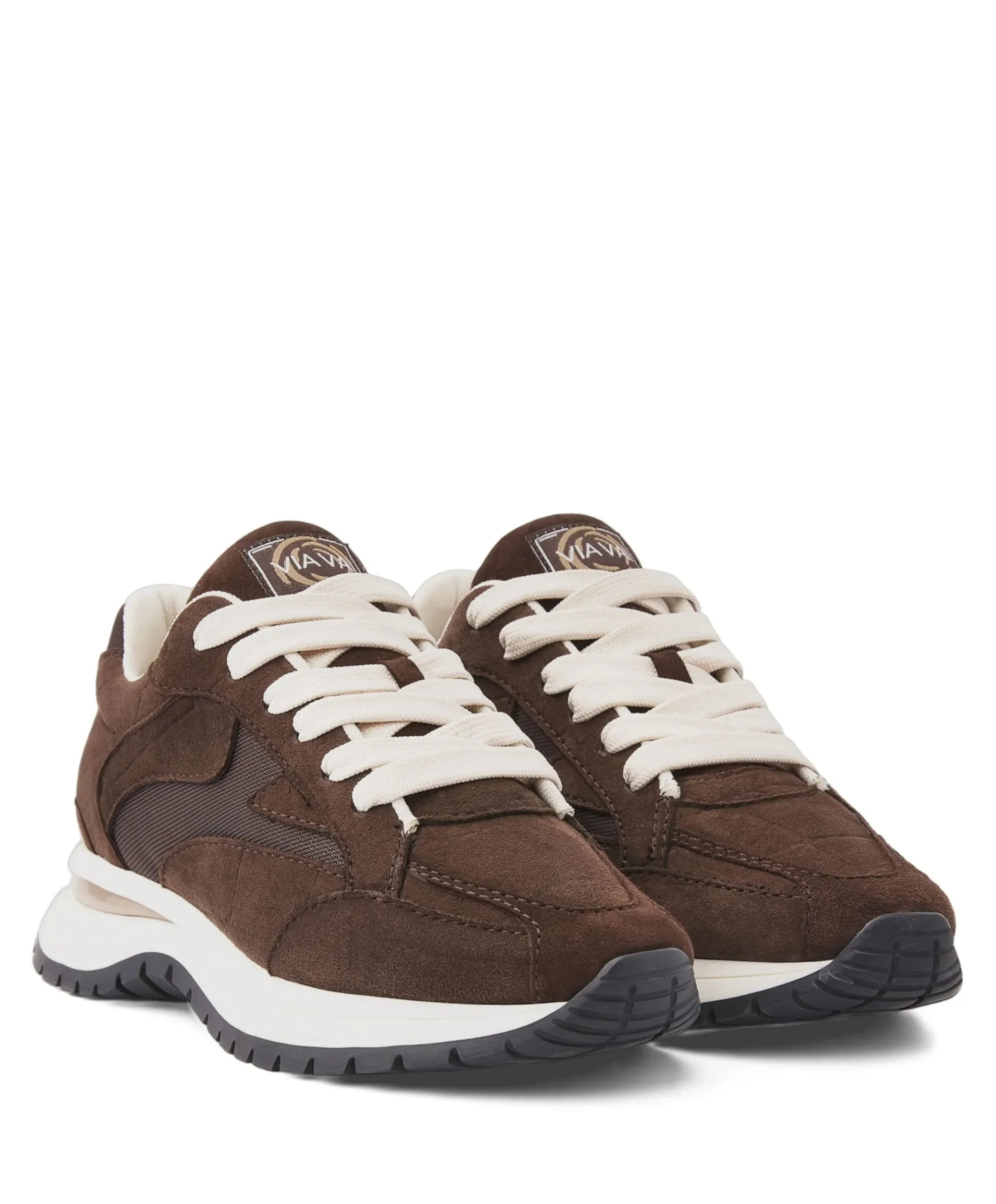 Usher Riggs dames sneakers bruin