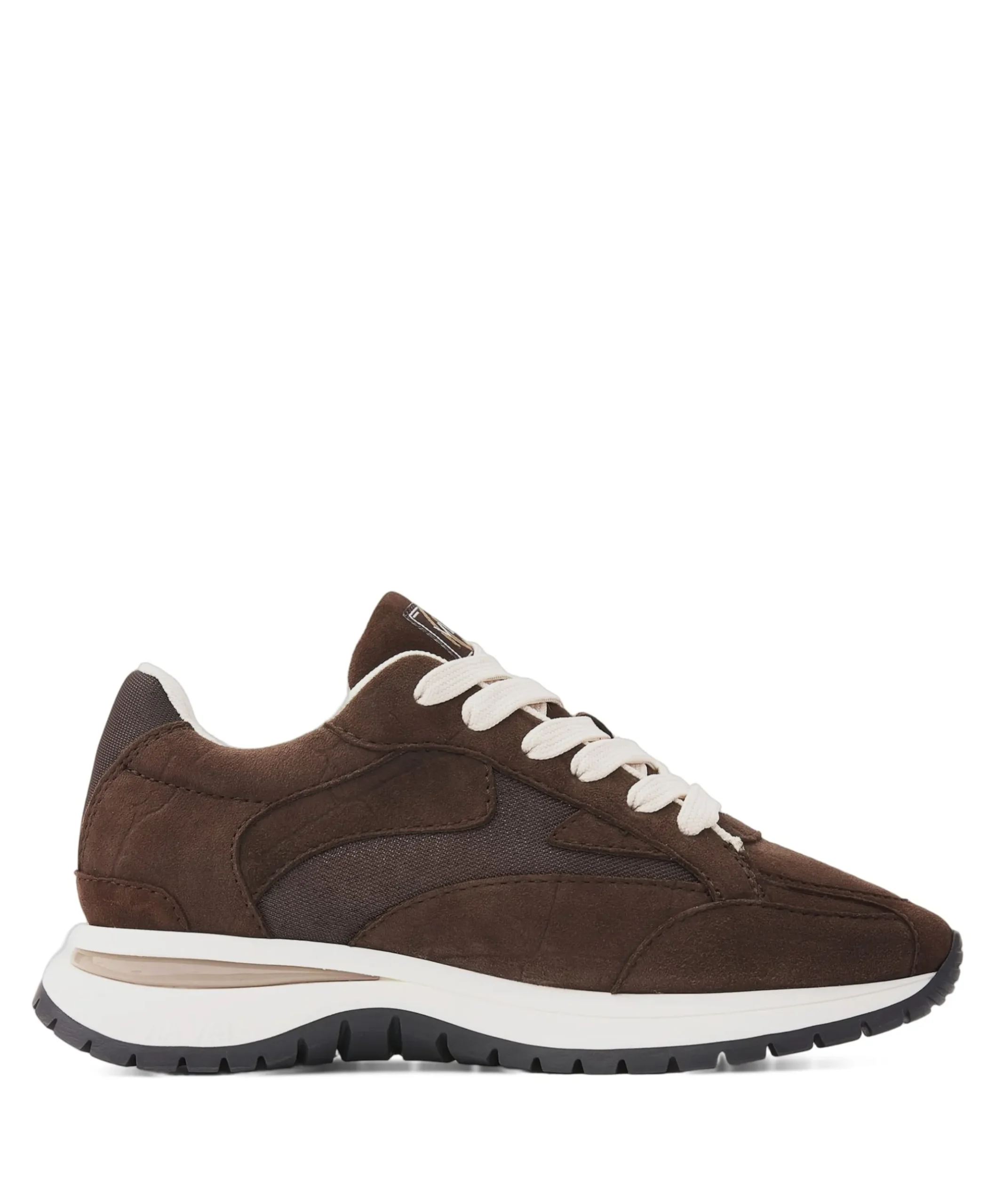 Usher Riggs dames sneakers bruin