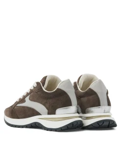 Usher Riggs dames sneakers bruin