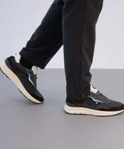 Valencia heren sneakers blauw