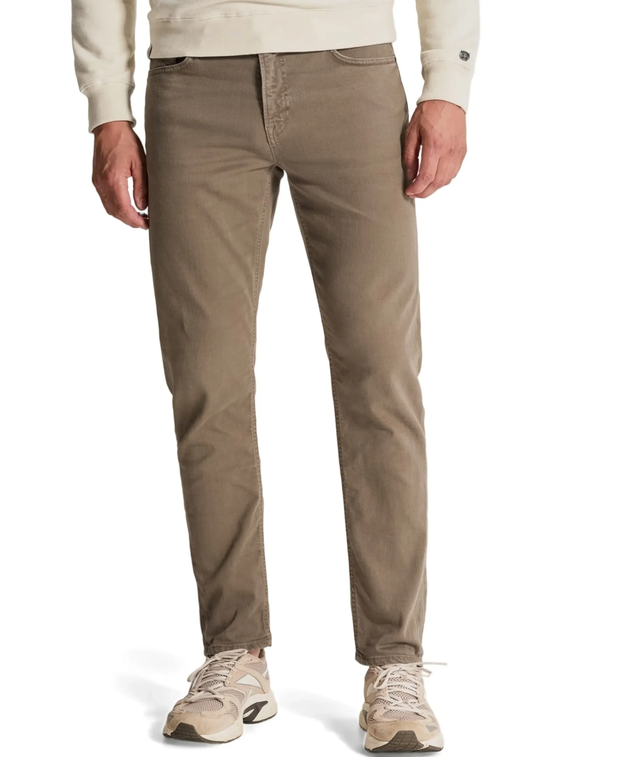 VALVER REGULAR COLORED heren jeans bruin