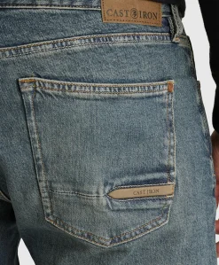 VALVER REGULAR DURABLE VINTAGE WAS heren jeans blauw