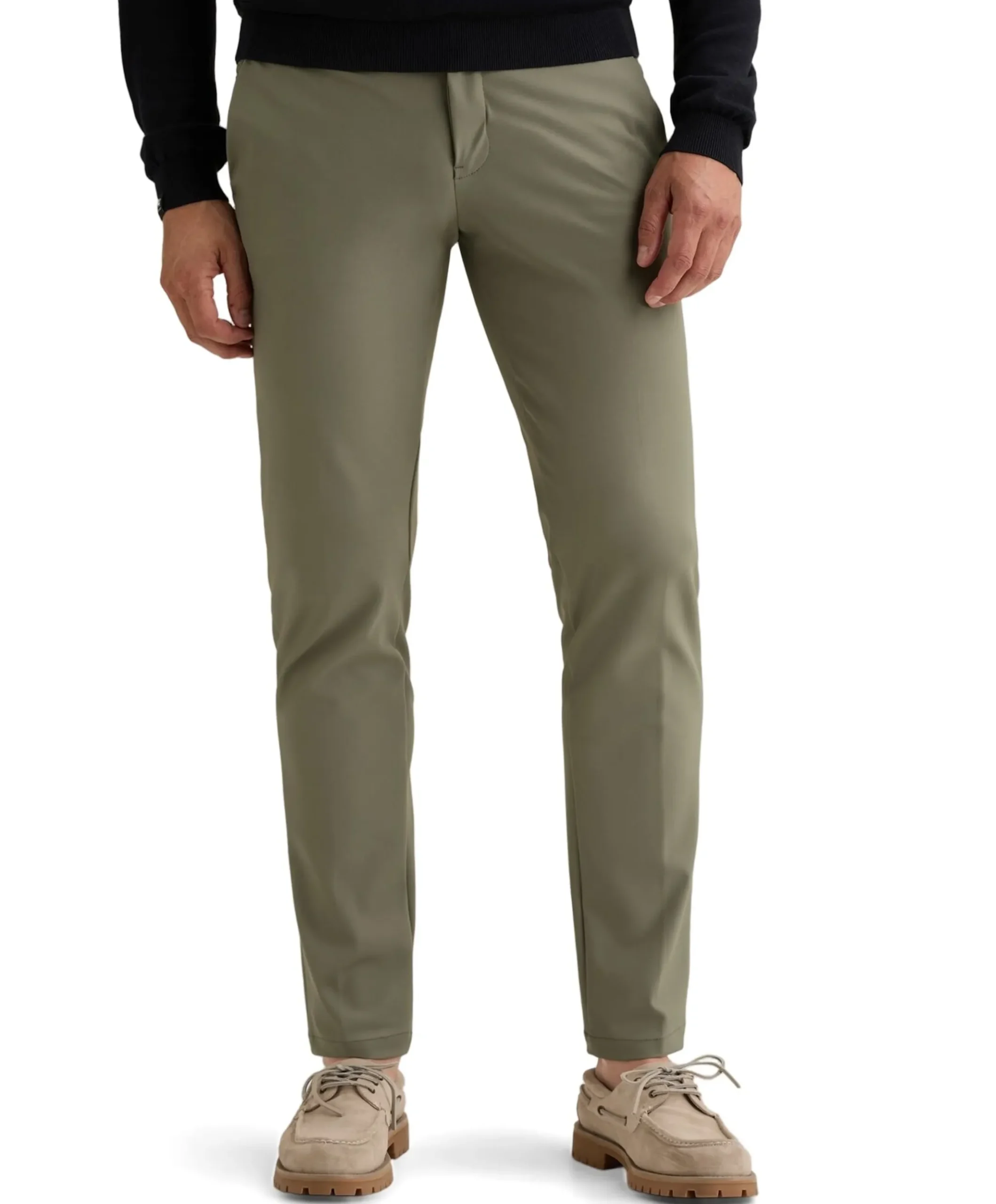 V12 CHINO TECH STRETCH heren broek groen