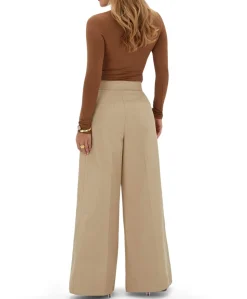 VEN dames broek beige