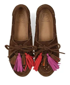 Vita dames mocassins bruin