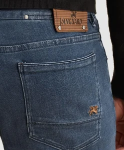 V7 RIDER INDIGO PURE WASH heren jeans blauw