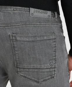 V7 RIDER INDIGO PURE WASH heren jeans grijs