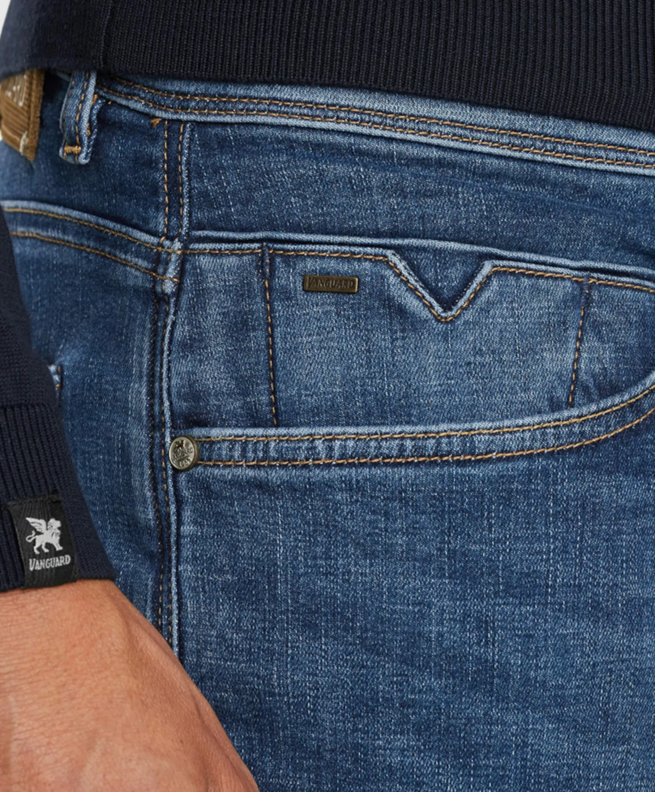V12 RIDER 2.0 REAL SOFT OUTCAST heren jeans blauw