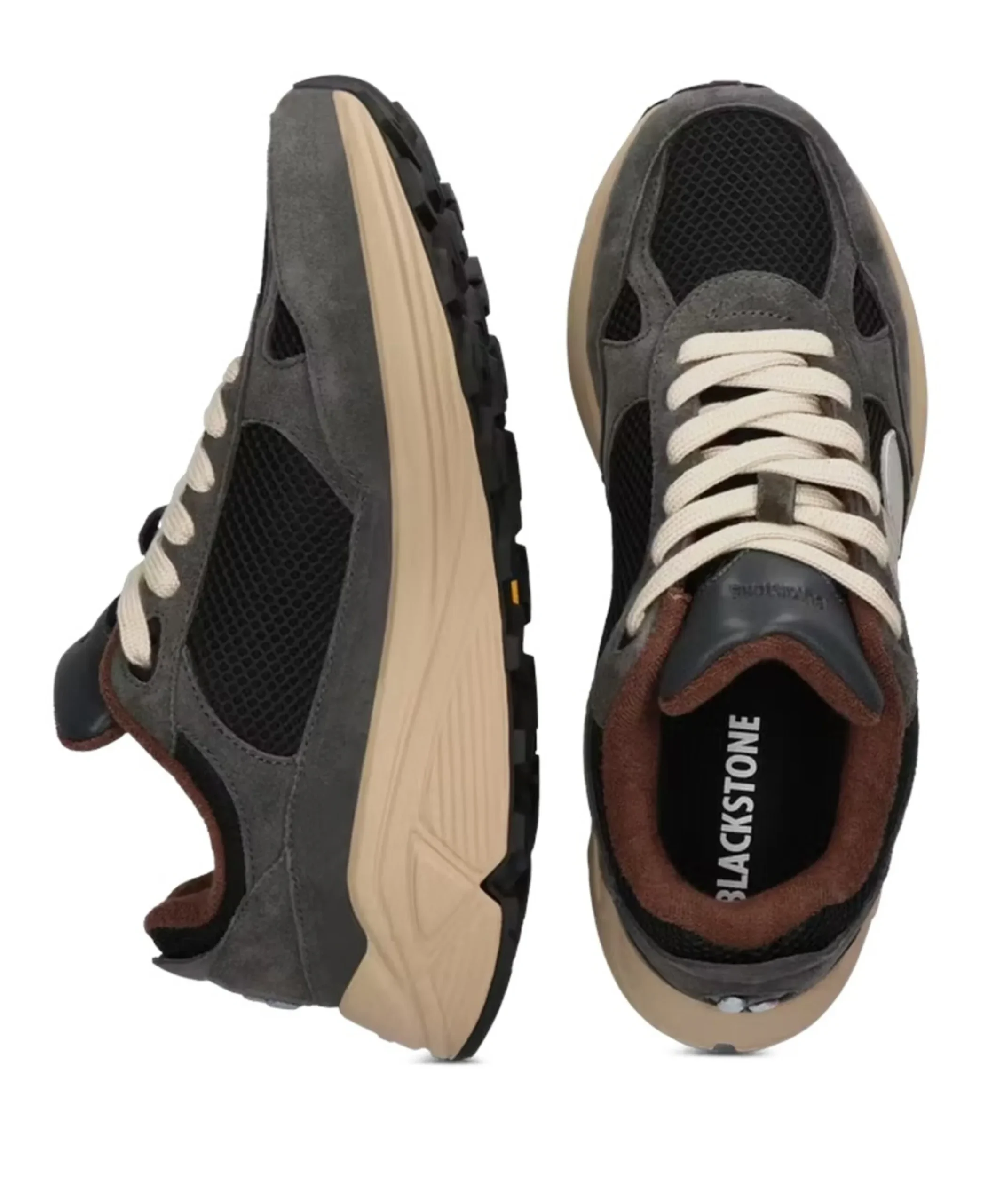 V-Riley heren sneakers grijs