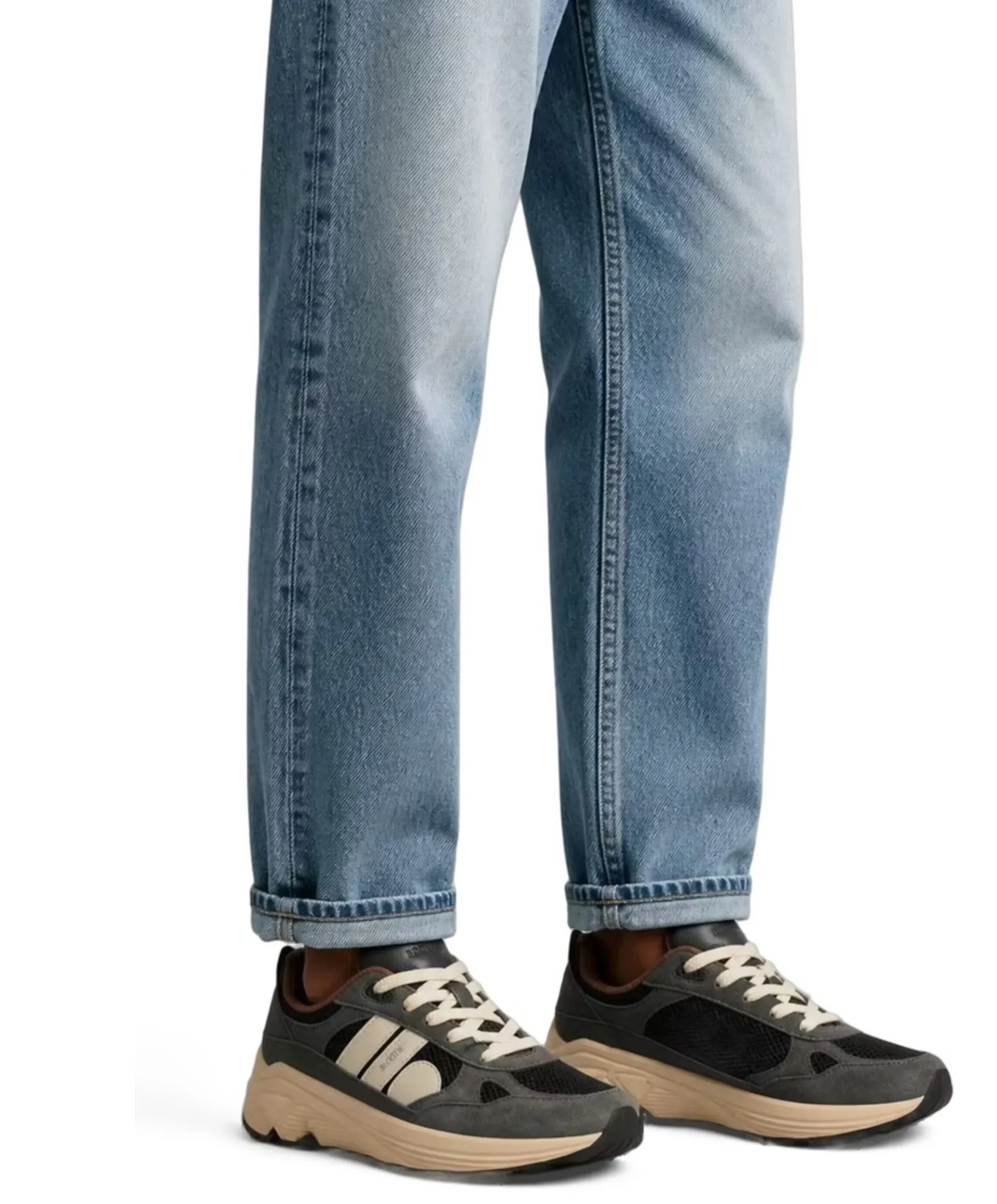 V-Riley heren sneakers grijs