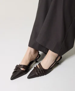 wanna dames slingbacks bruin