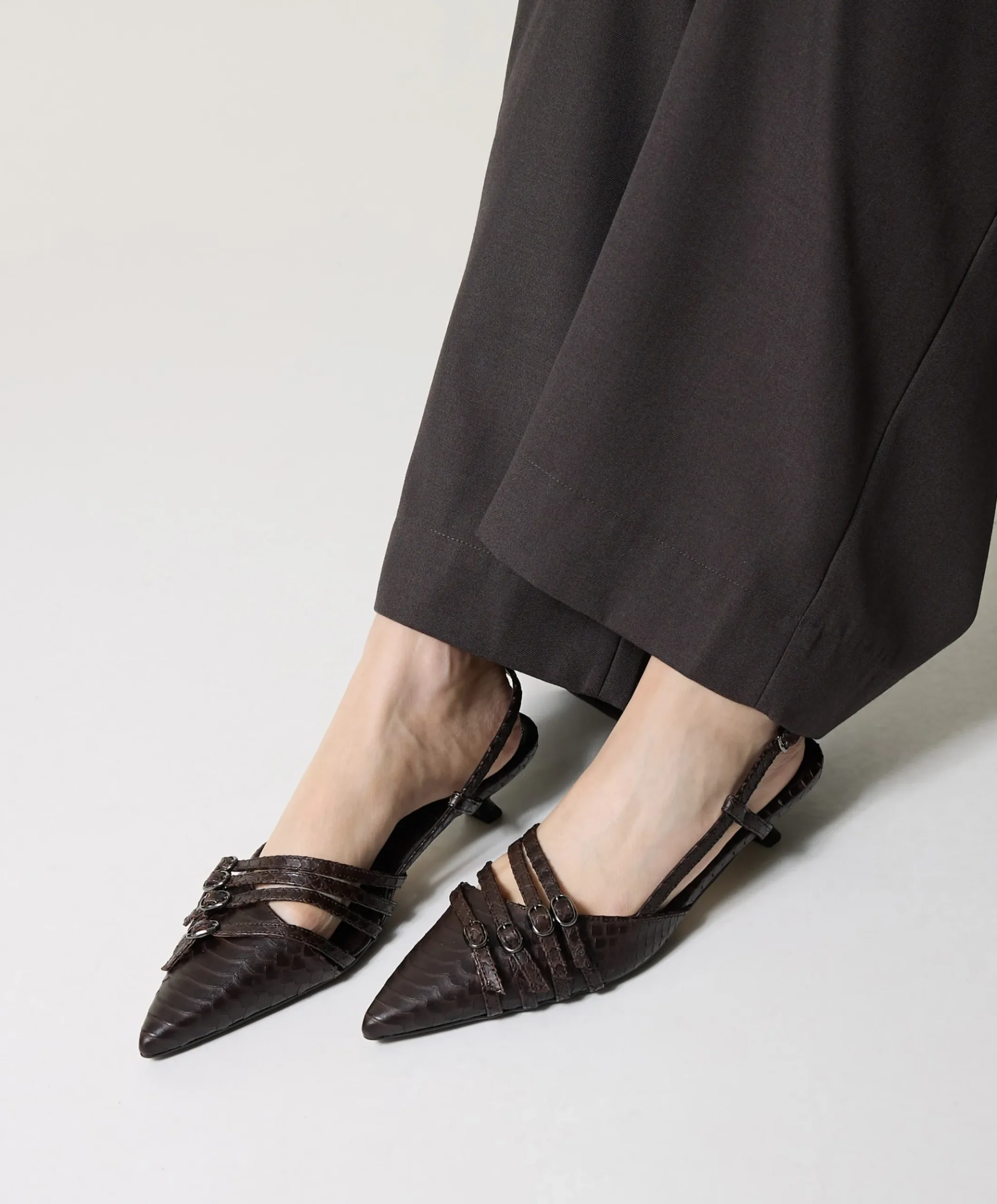 wanna dames slingbacks bruin
