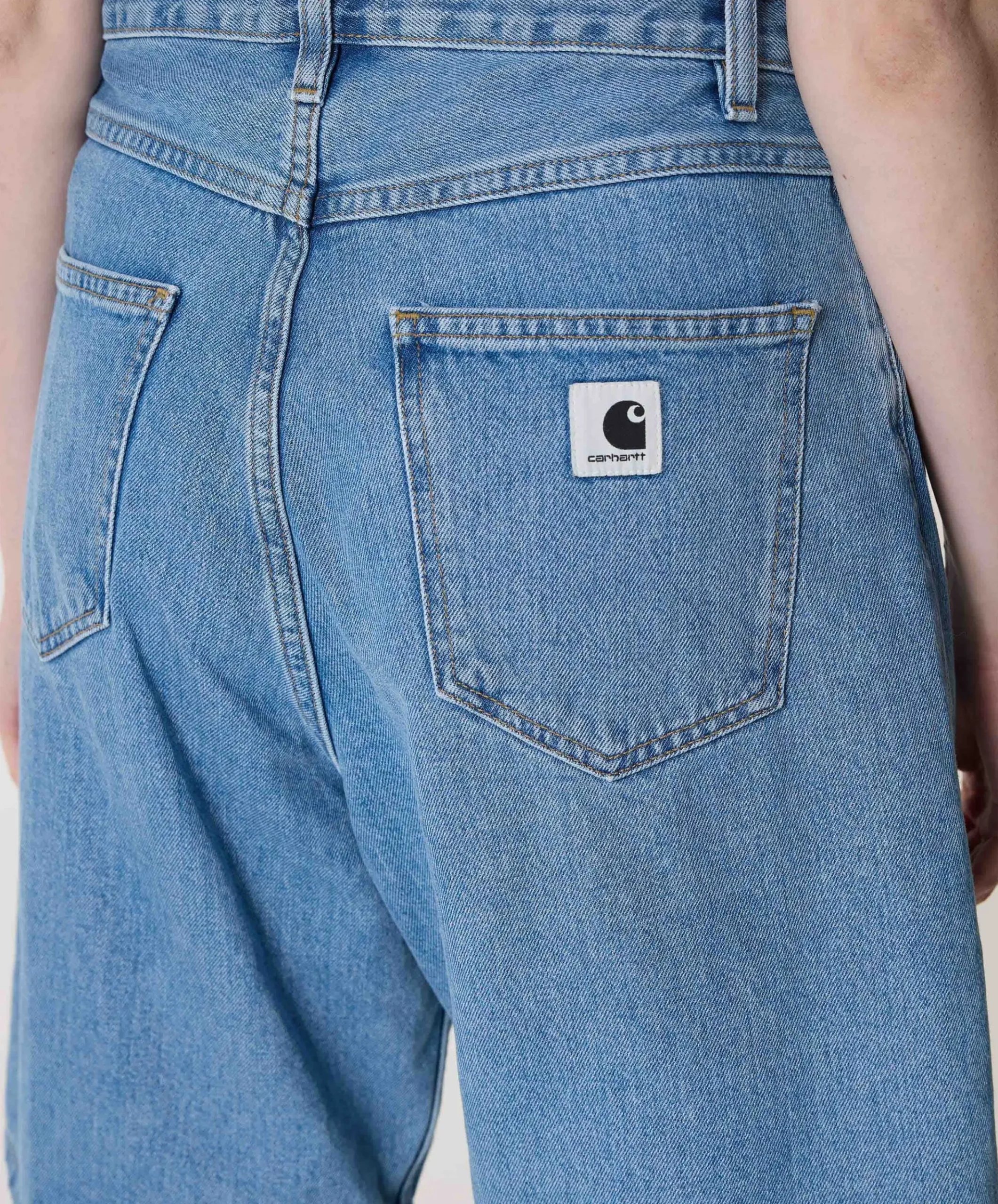 W Brandon dames jorts blauw