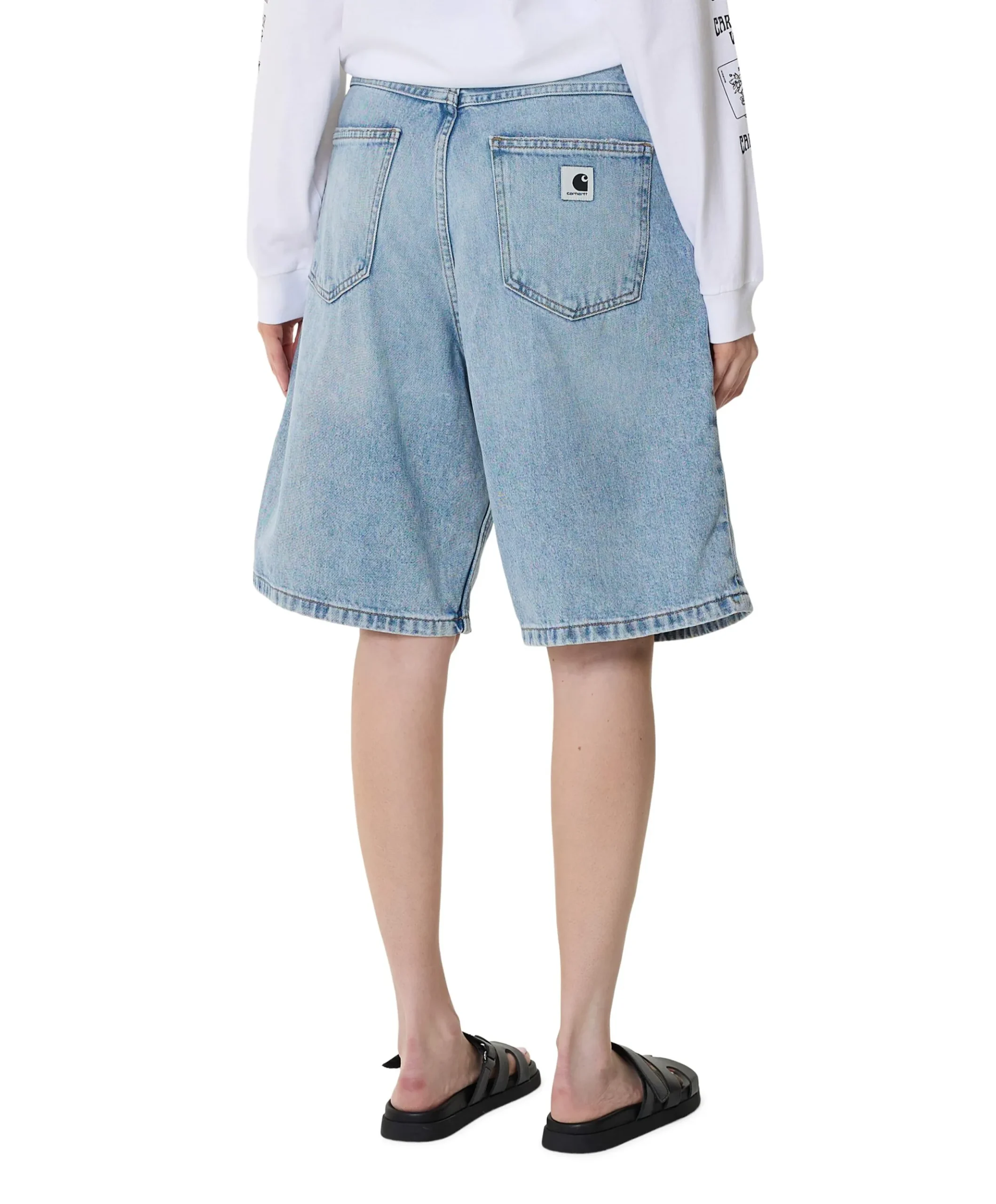 W Brandon dames jorts blauw