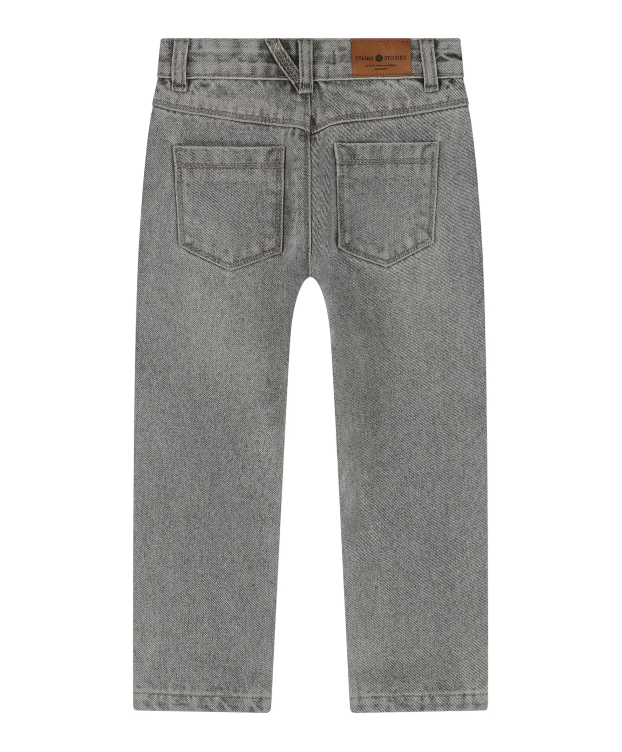 Wide Fit jongens jeans grijs