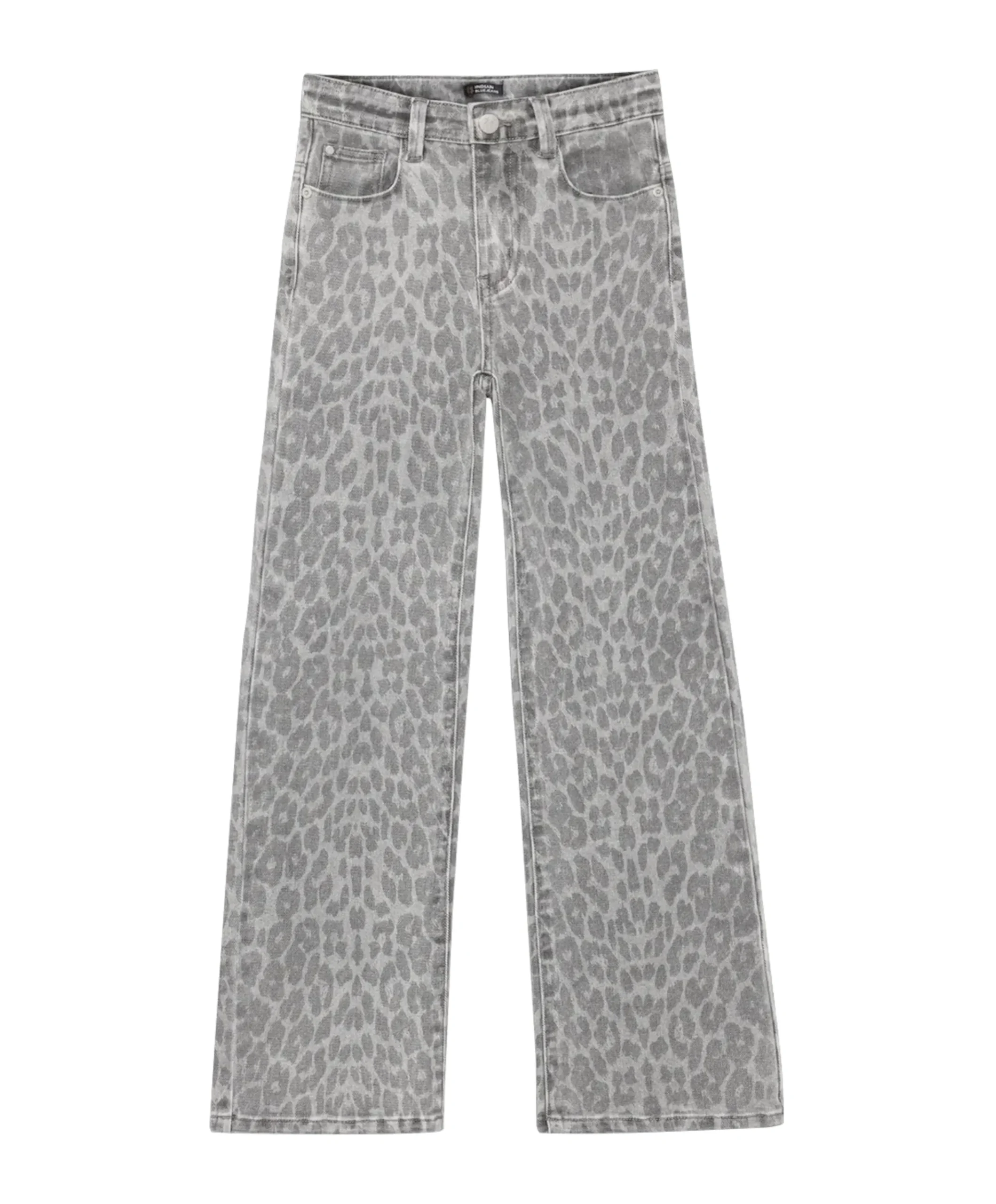 Wide Fit uniseks jeans grijs