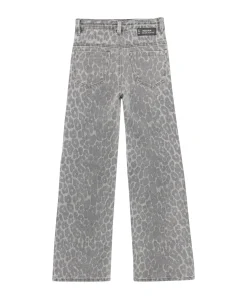 Wide Fit uniseks jeans grijs