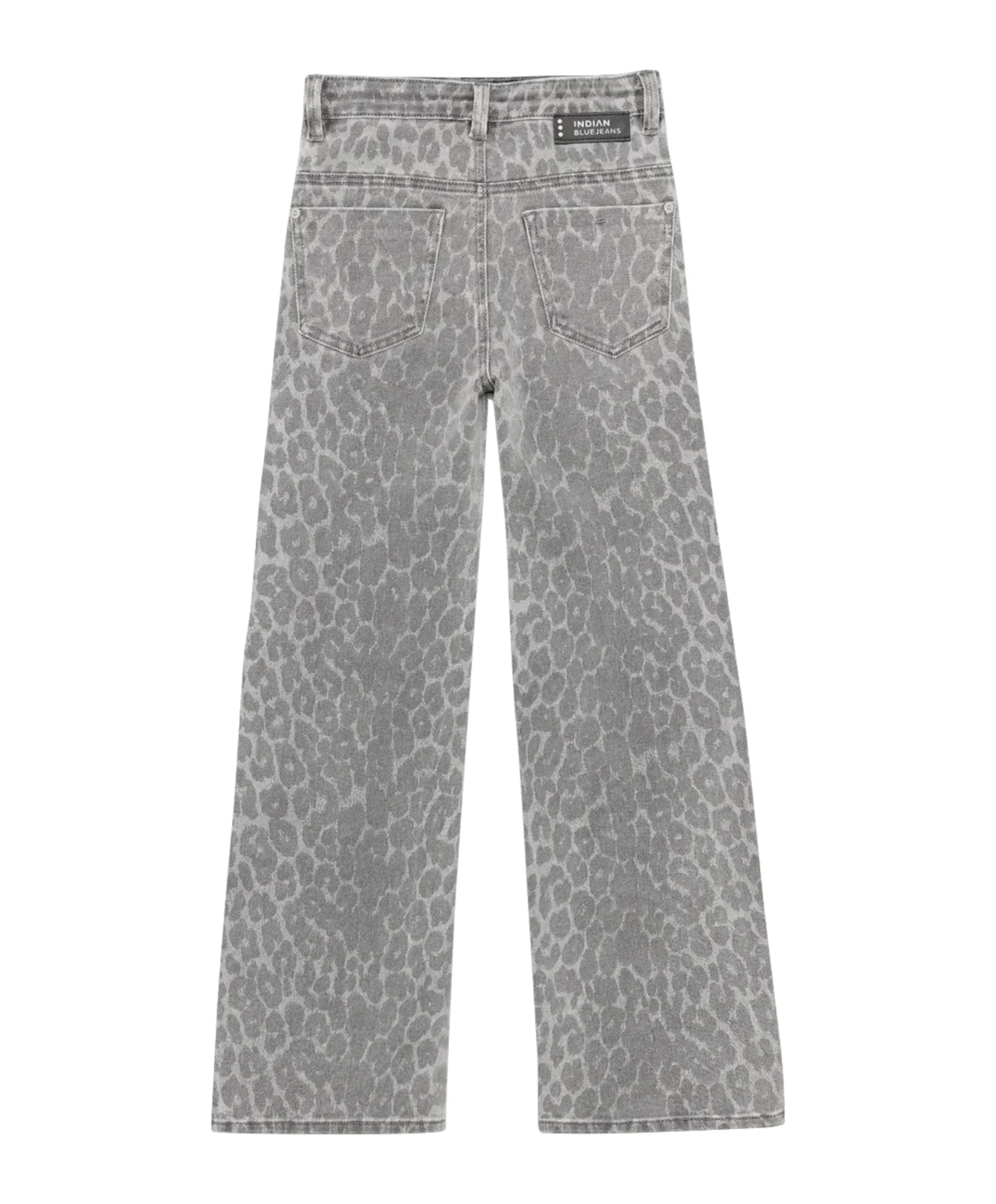 Wide Fit uniseks jeans grijs
