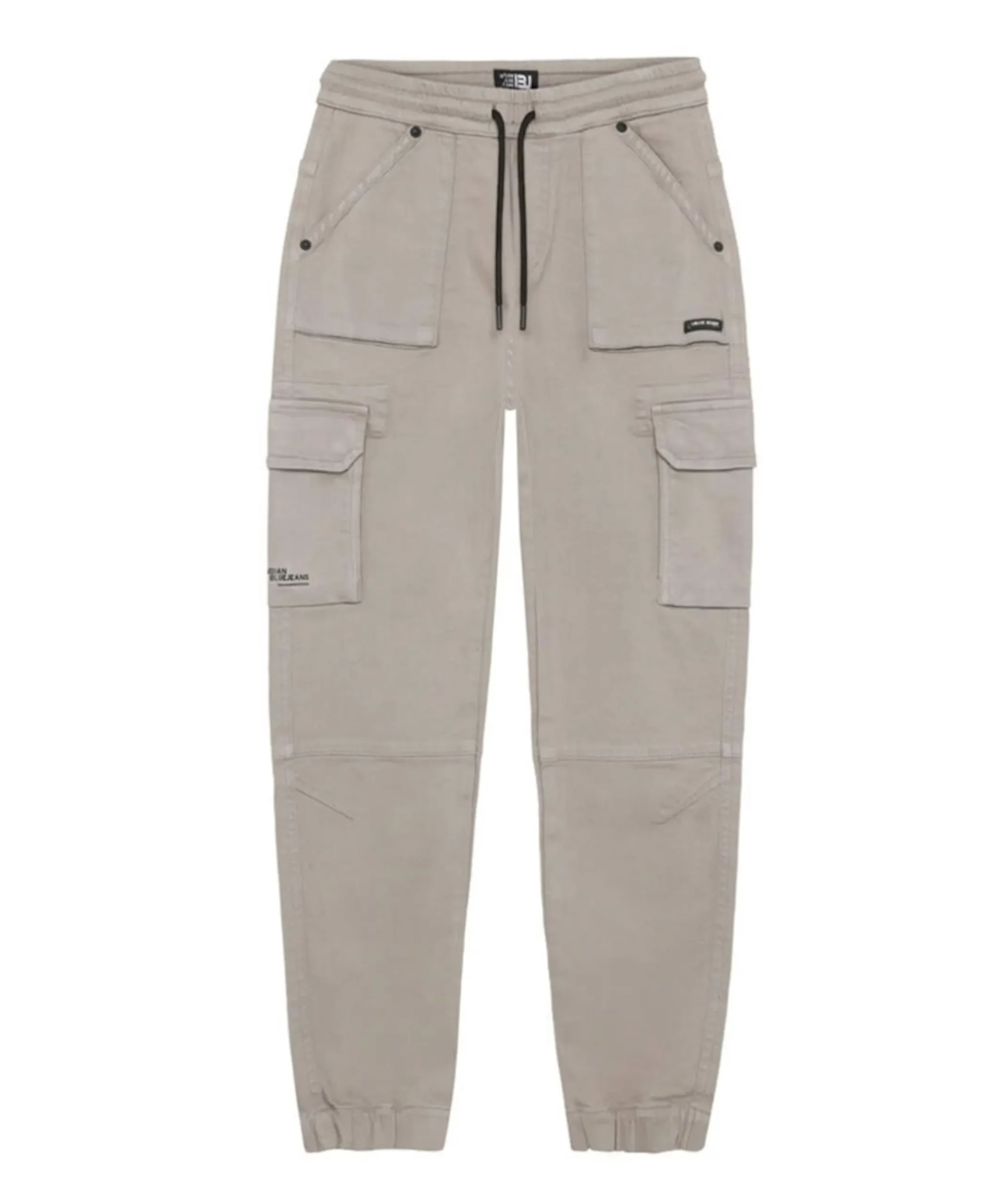 Wide Loose Fit jongens jeans grijs