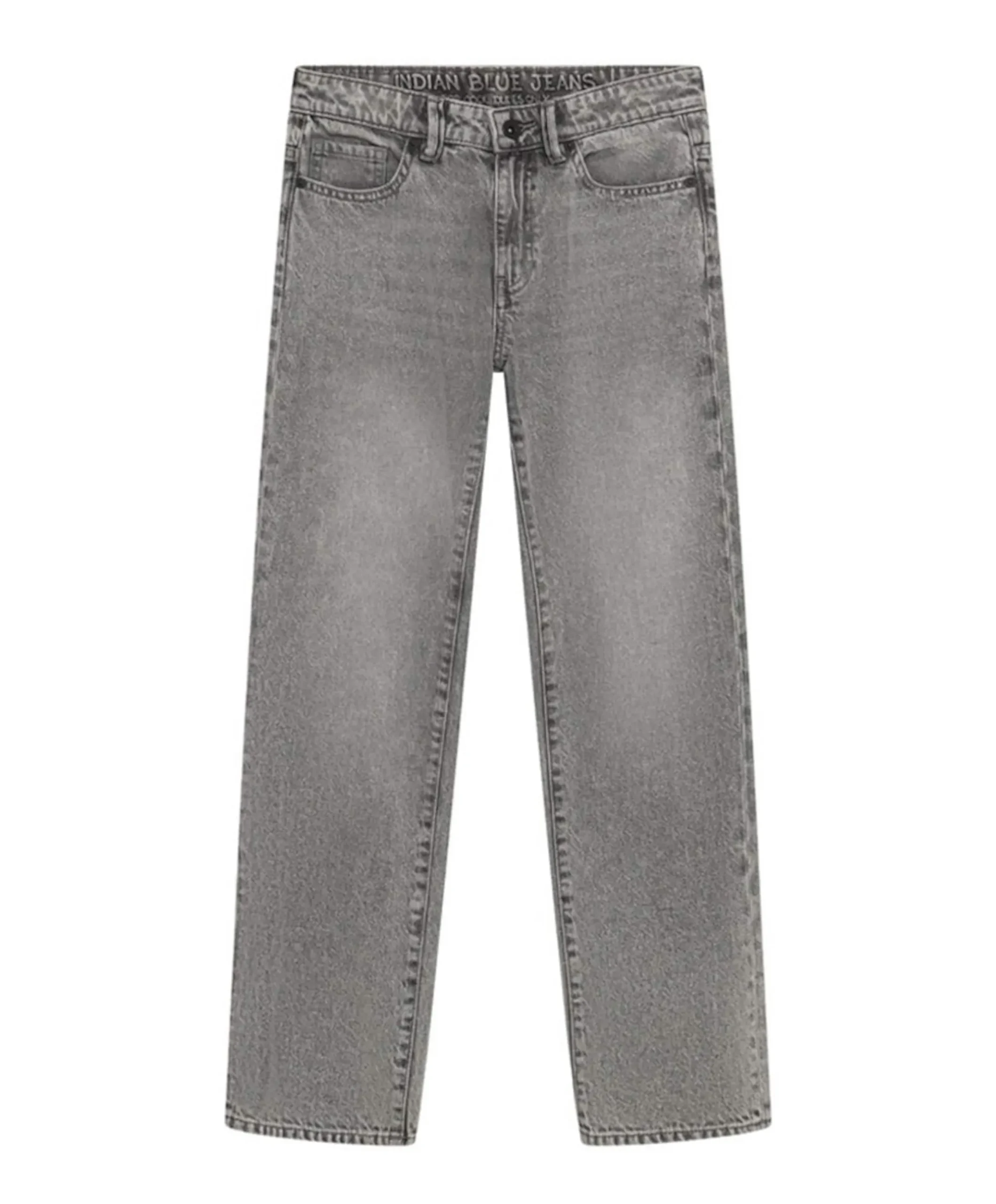 Wide Loose Fit jongens jeans grijs