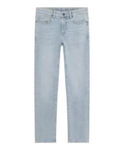 Wide Straight Fit Blue jongens jeans blauw