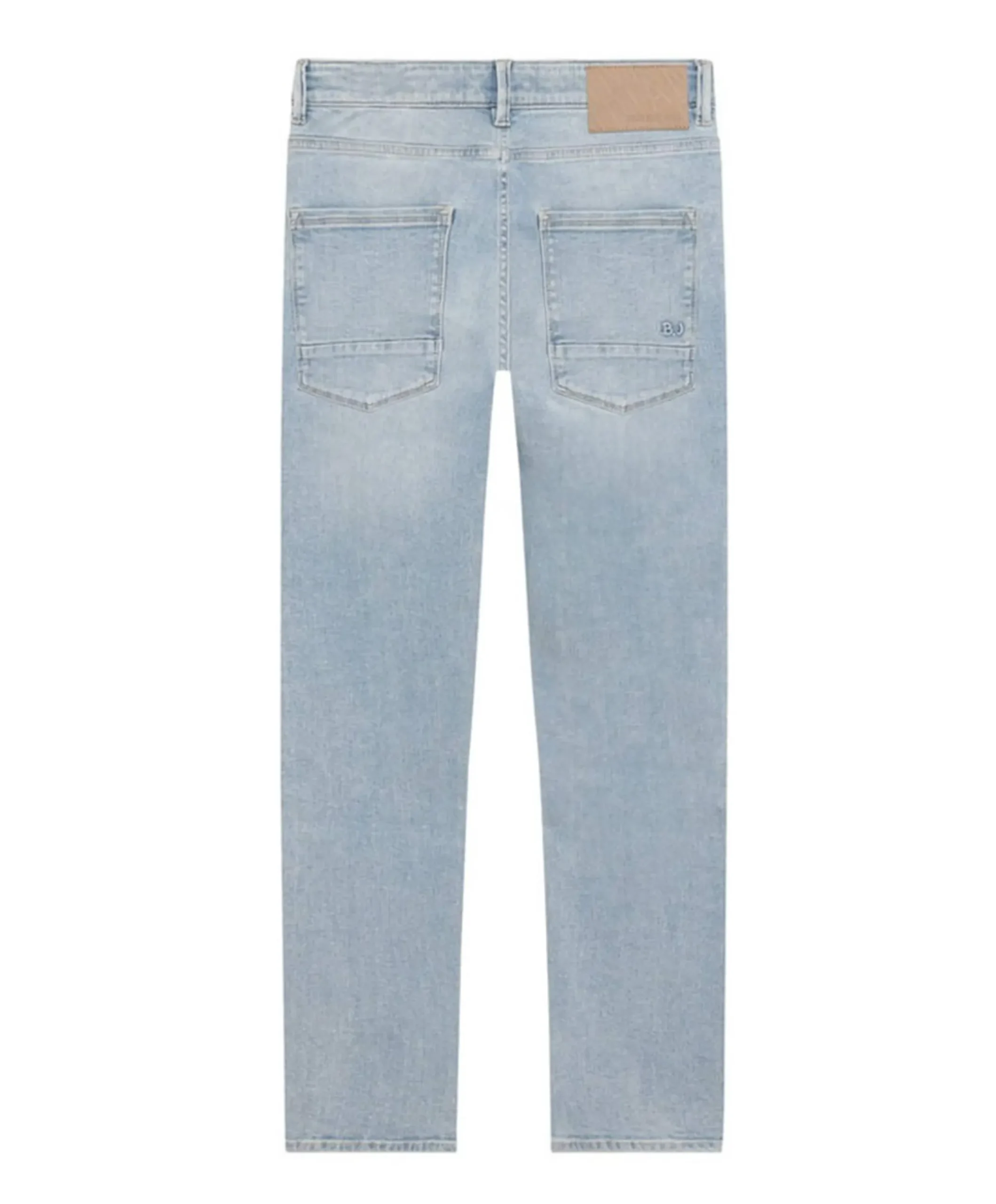 Wide Straight Fit Blue jongens jeans blauw