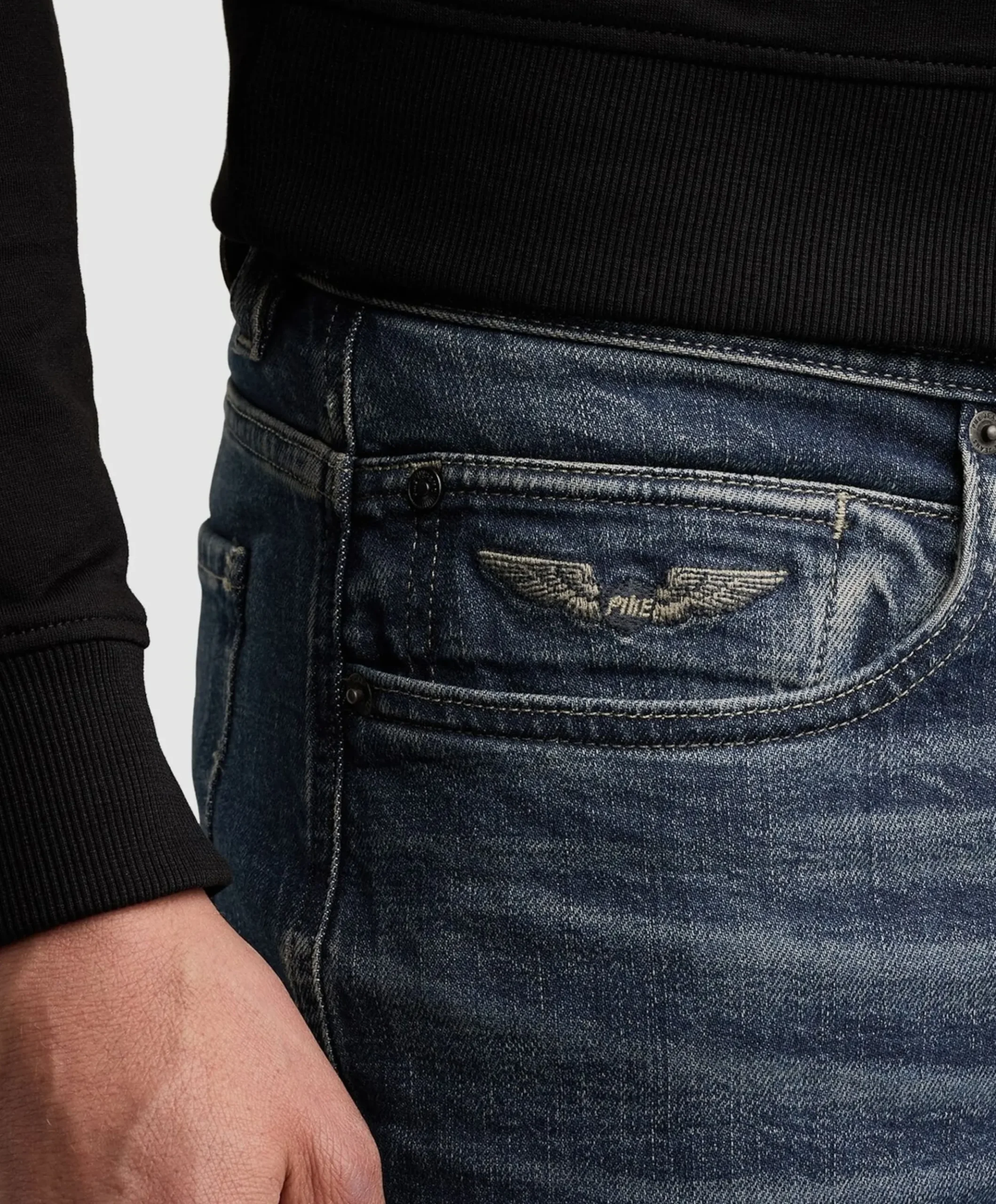 WINGLOAD DENIM FRESH BLUE heren jeans blauw
