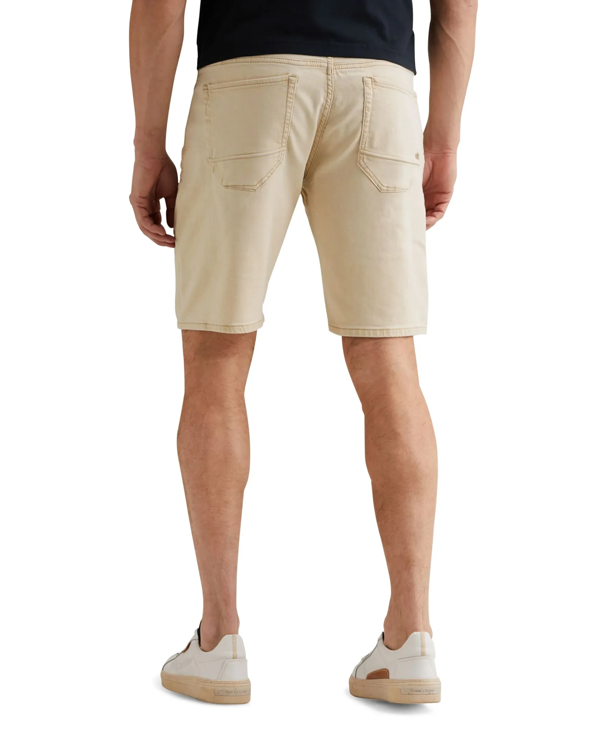 WINGLOAD SHORTS LIGHT WASHED SWEAT heren korte broek beige