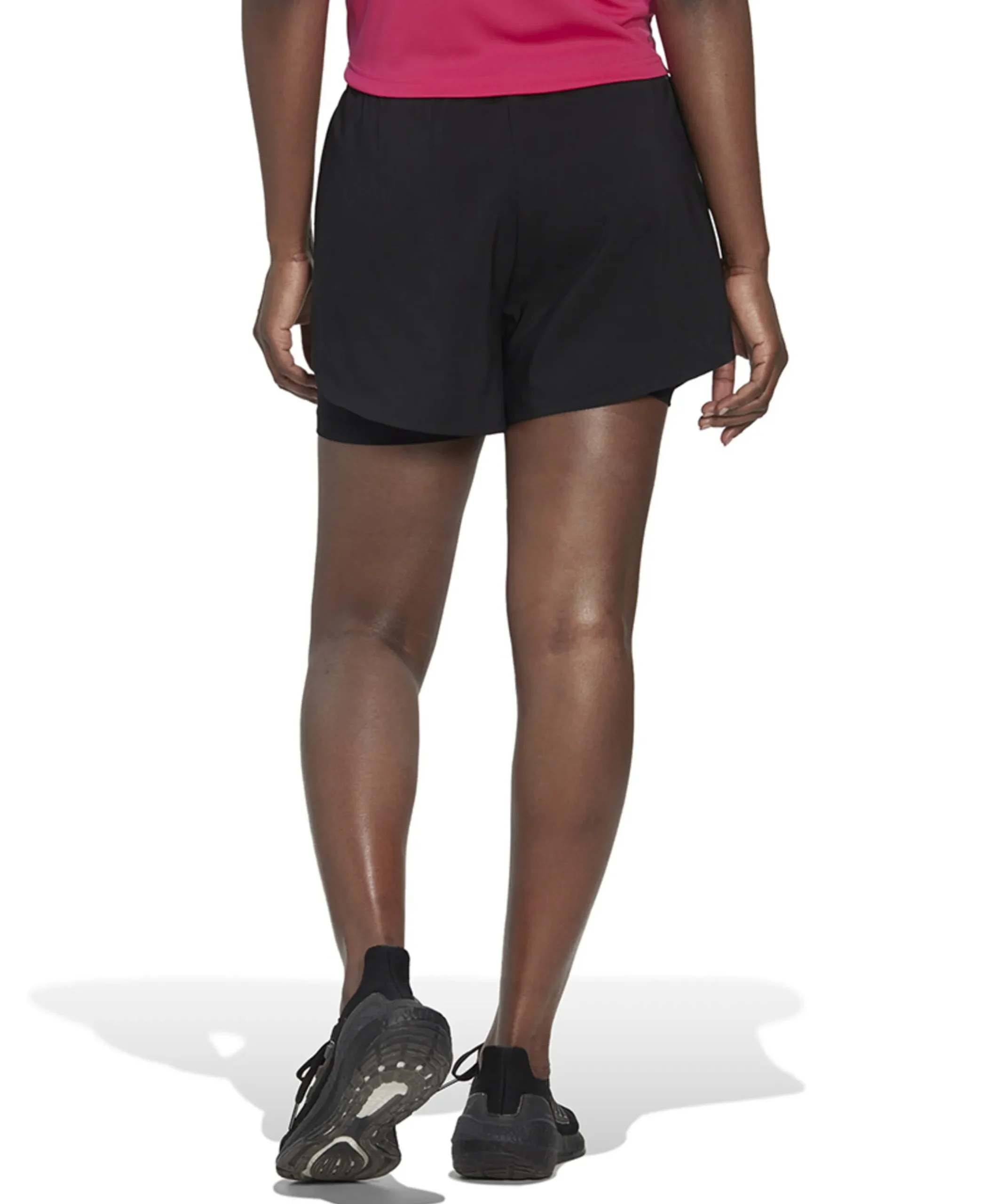 W Min 2in1 shorts zwart
