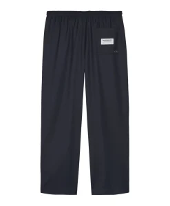 Wool Work Trousers heren pantalon blauw