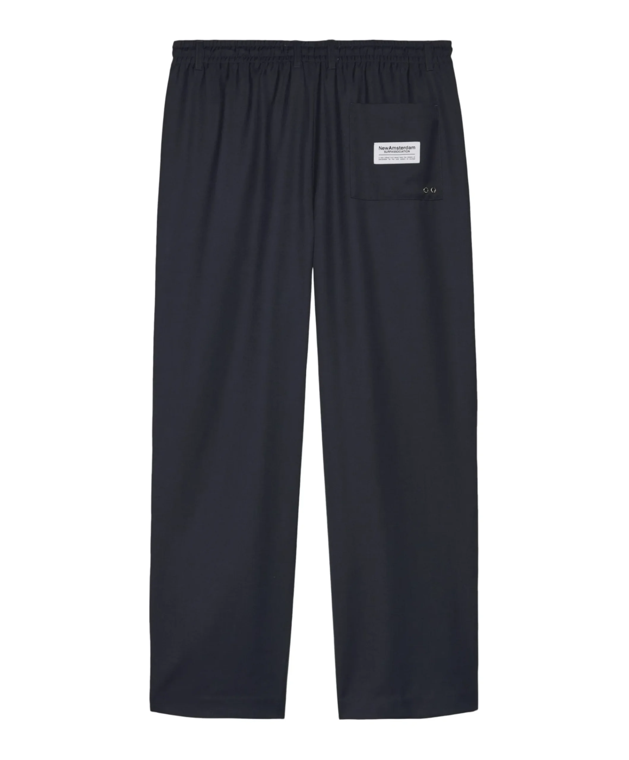 Wool Work Trousers heren pantalon blauw