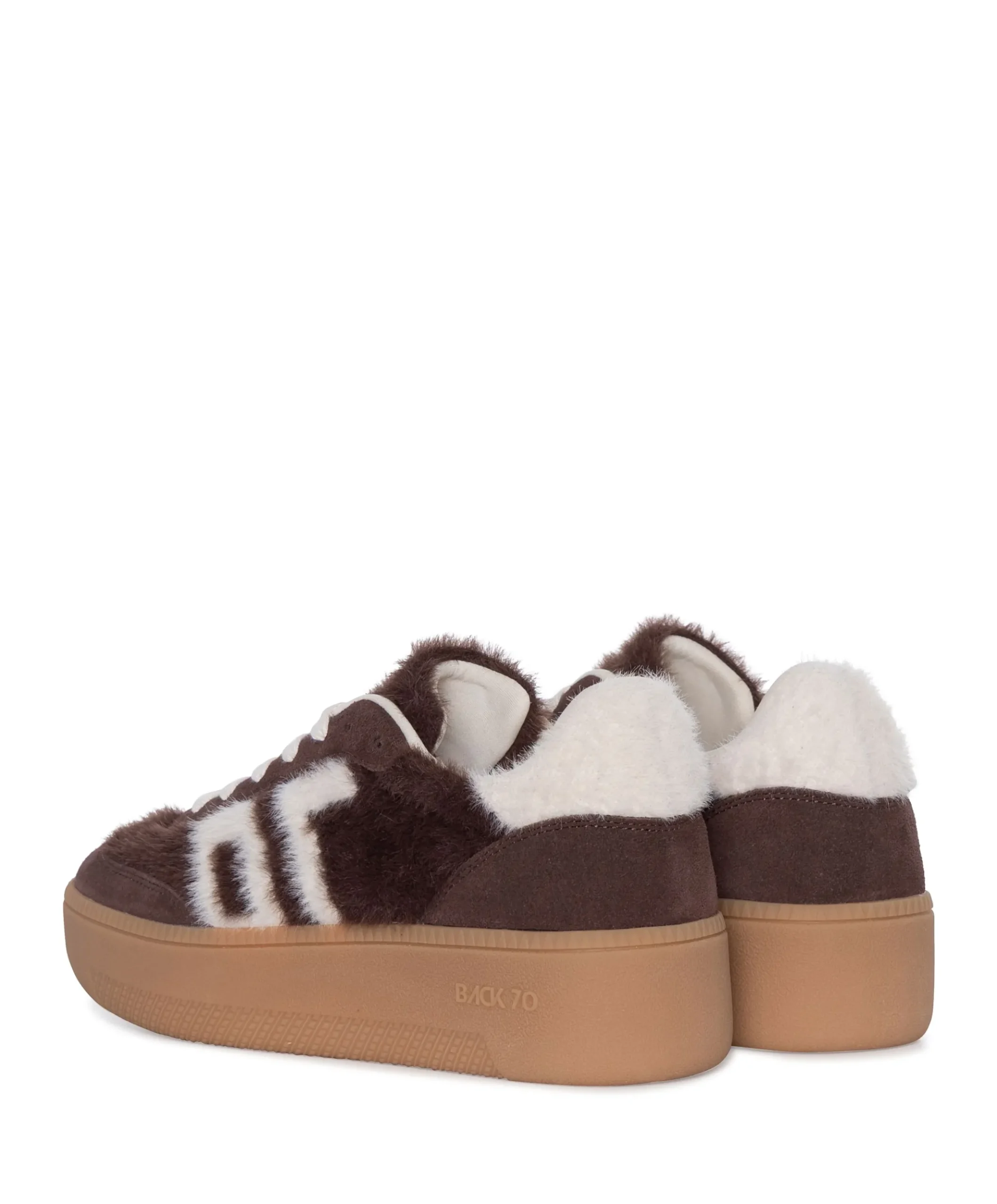 XXL dames sneakers bruin
