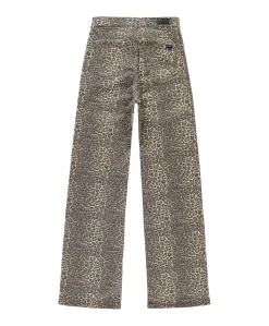 YARA Stretch Leopard broek bruin
