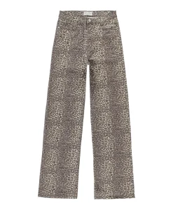 YARA Stretch Leopard broek bruin