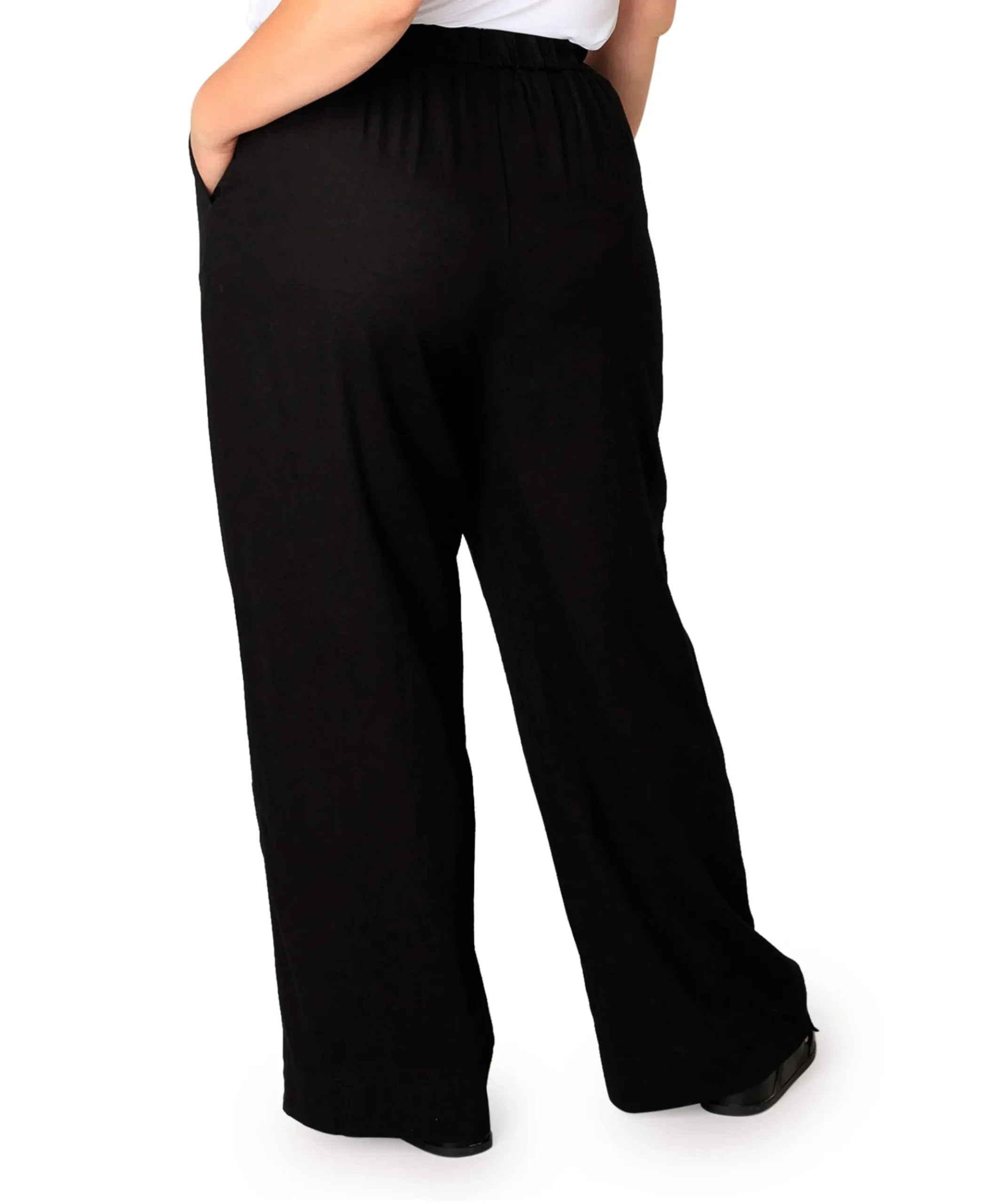 Yula dames broek zwart