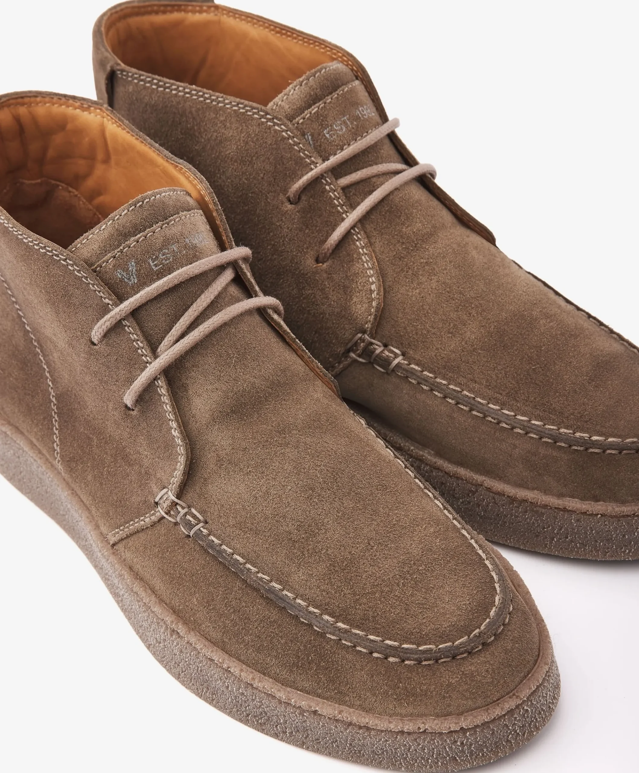 Zane David heren veterboots bruin