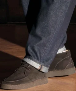 Zane David heren veterboots bruin