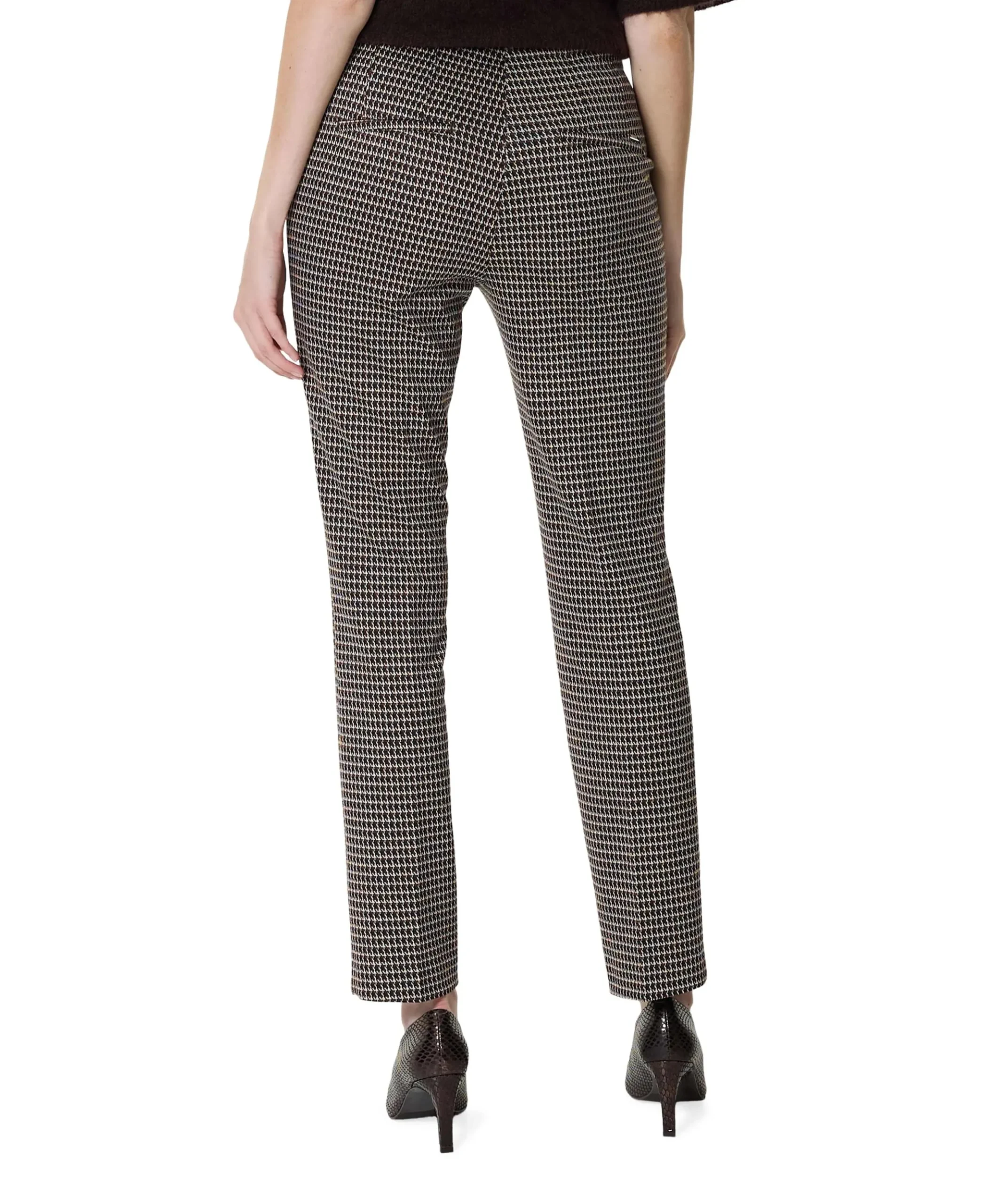 Zigarette Slim dames broek bruin